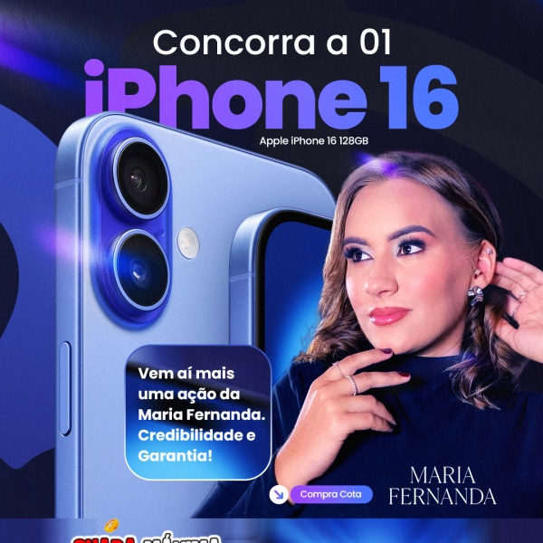 01 IPHONE 16 OU R$ 5MIL NO PIX